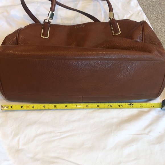 Coach Madison Kimberly leather carryall in cognac - Picture 7 of 9